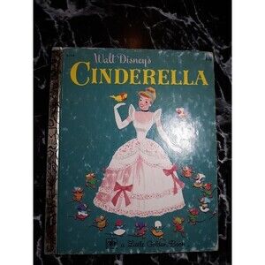 1974 Cinderella little golden book